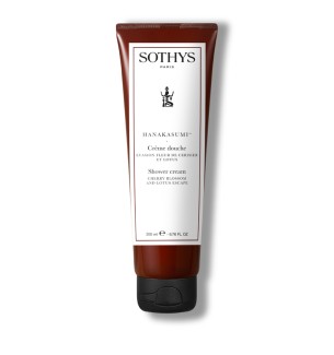 Crème de douche fleur de cerisier et lotus